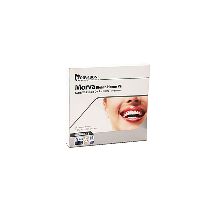 کیت بلیچینگ خانگی مروابن ۲۲ درصد – Morvabon 22% Home Bleaching Kit – ژل سفیدکننده ایرانی مناسب مصرف خانگی – کاهش حساسیت
