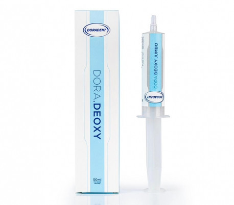 بطری ژل گلیسیرین Dora.Deoxy جامبو دورادنت – ژل شفاف مخصوص حذف لایه اکسیژن بازدارنده از سطح کامپوزیت، مناسب مطب و کلینیک دندانپزشکی | panamal.ir