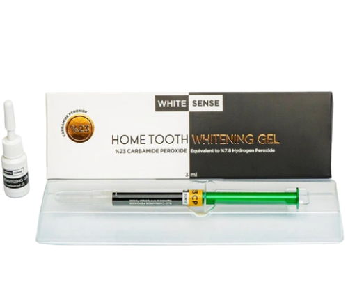 ژل بلیچینگ خانگی White Sense تک سرنگ ۲۳٪ مناسب سفیدکردن سریع دندانها در منزل | panamal.ir