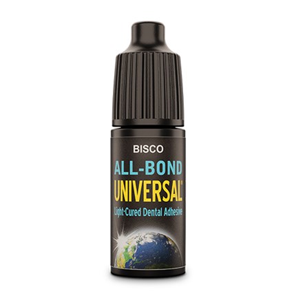 ALL BOND UNIVERSAL BISCO | باندینگ یونیورسال بیسکو آمریکایی | بطری ۴ میل | مناسب تمام تکنیک‌های اچ و ترمیم‌های دندان | panamal.ir