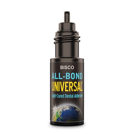 ALL BOND UNIVERSAL BISCO | باندینگ یونیورسال بیسکو آمریکایی | بطری ۴ میل | مناسب تمام تکنیک‌های اچ و ترمیم‌های دندان | panamal.ir