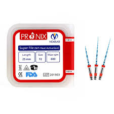 فایل روتاری نیکل تیتانیوم پرونیکس | Pronyx Rotary NiTi File اندودنتیک | تیپر سایز ISO panamal.ir